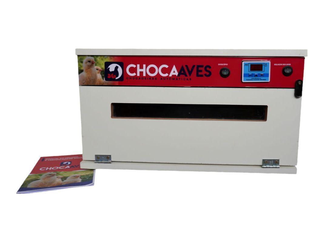 Miniatura Chocadeira 100% Automática, 60 Ovos Com Ovoscópio, 110Volts