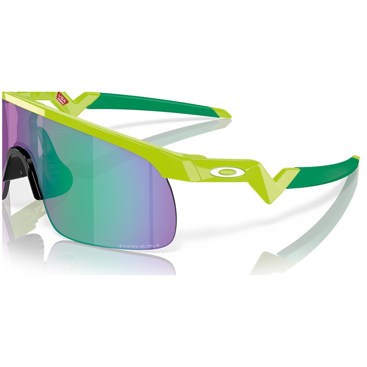 Miniatura Óculos de Sol Infantil Oakley Resistor Lentes Prizm Amarelo