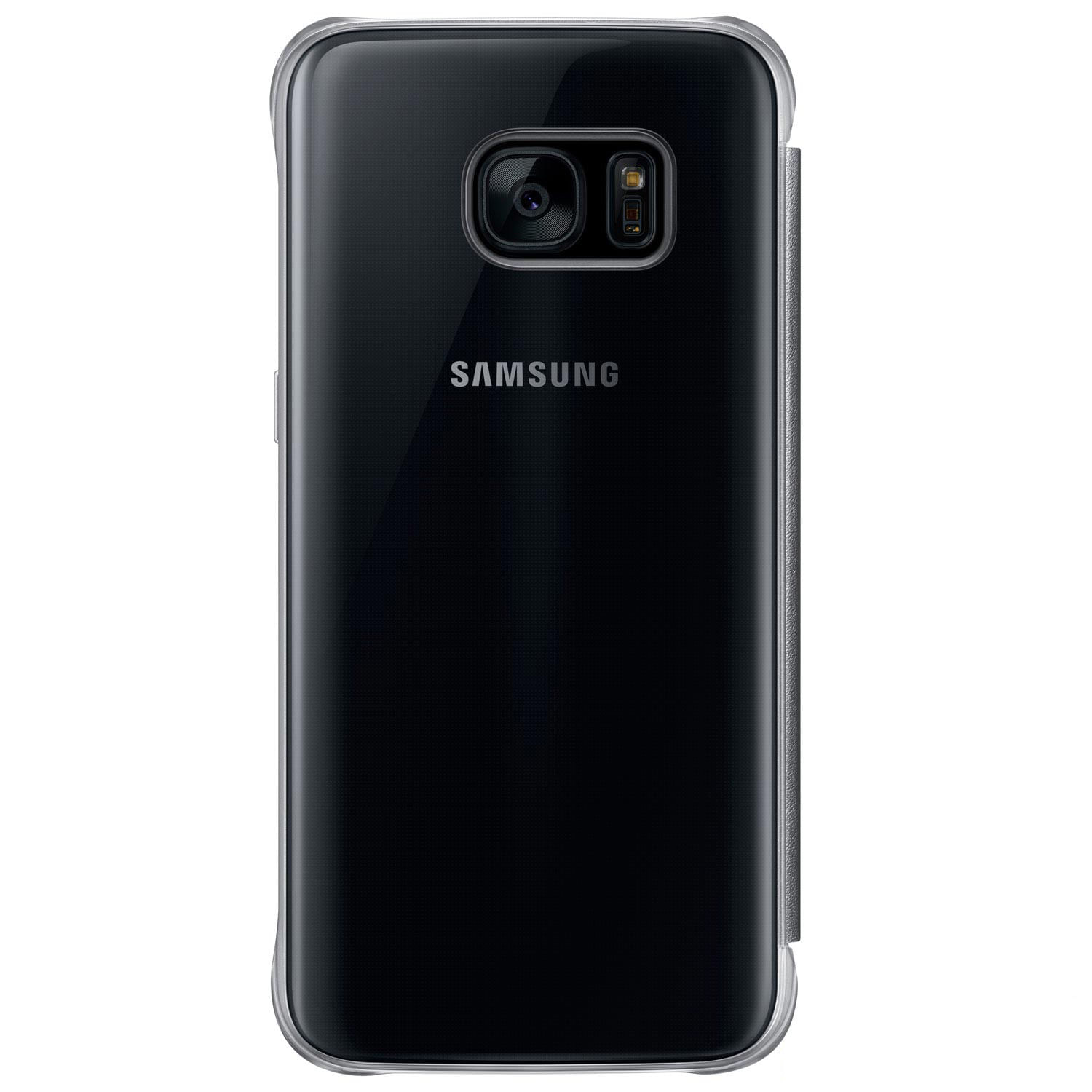 Miniatura Capa Clear View Preta Samsung Galaxy S7 / S7 Flat Sm-g930
