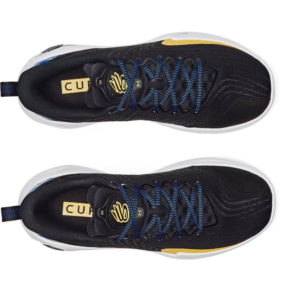 Miniatura Tênis de Basquete Under Armour Curry 12 Dub Nation 39 Preto