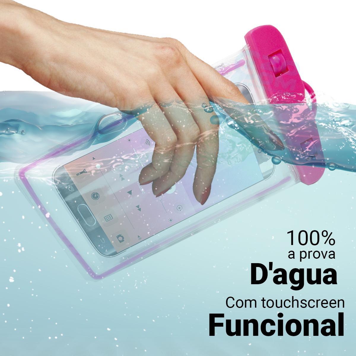 Miniatura Capa A Prova Dágua Bolsa Impermeável Para Celular Universal