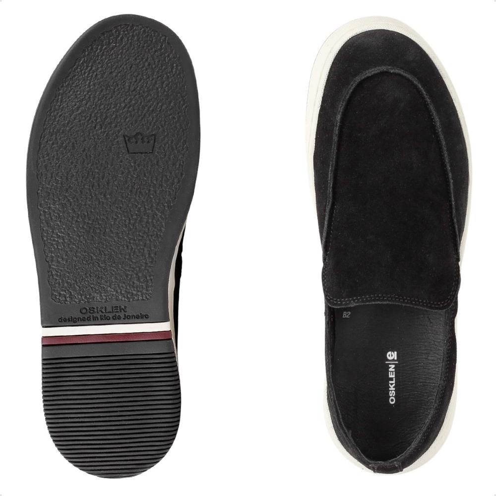 Tênis Osklen Soho Soft Moc Masculino Preto - 39