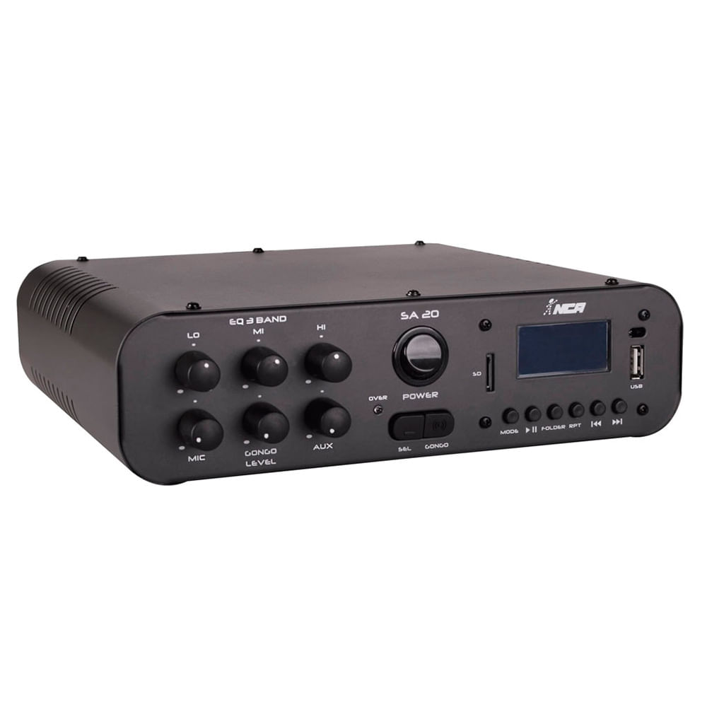 Miniatura Amplificador Compacto para som ambiente SA20