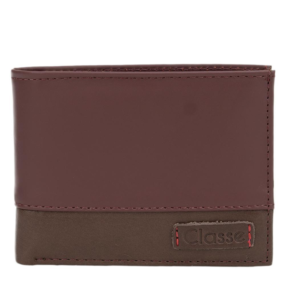Miniatura Carteira Masculina Classe Couro Pequena Slim Compacta M226