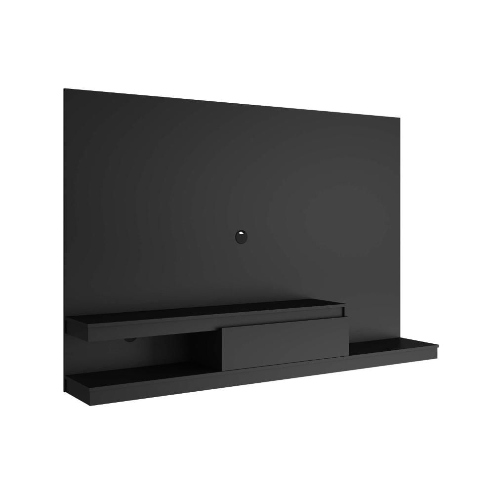 Miniatura Painel para TV até 50 Polegadas 1 Gaveta KD1601 Home Quiditá Preto