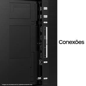 Smart TV 43" Neo QLED 4K Samsung Gaming QN90C com Mini LED, Painel até 144hz, Processador com IA, Sistema Tizen e Tela sem limites