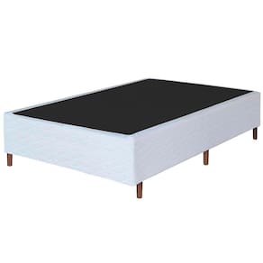 Miniatura Cama Box Casal Umaflex Itália com Pillow Top e Molas Ensacadas 69x138x188 cm - Branco