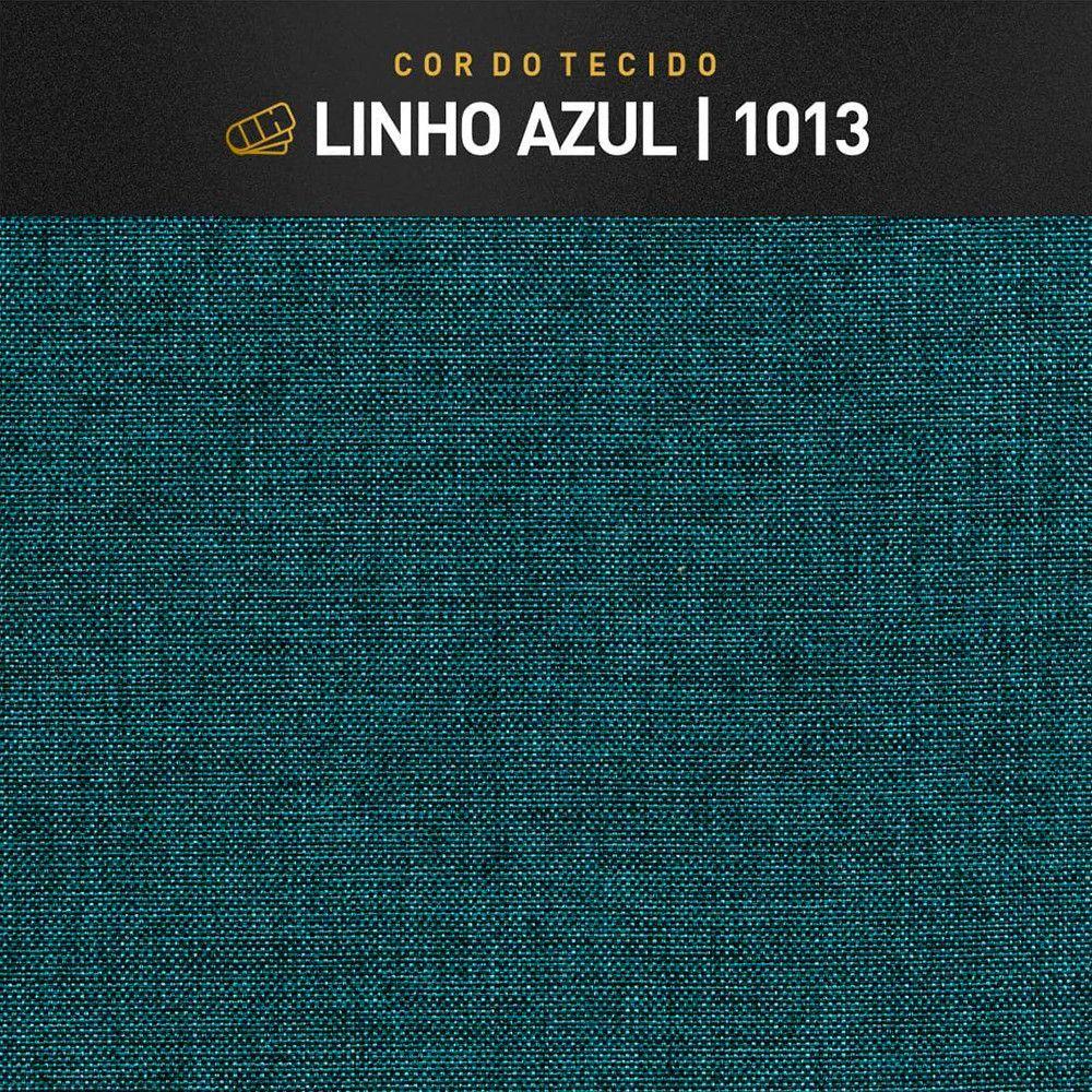 Miniatura Conjunto 2 Puff Lotus Castellar Móbile Azul