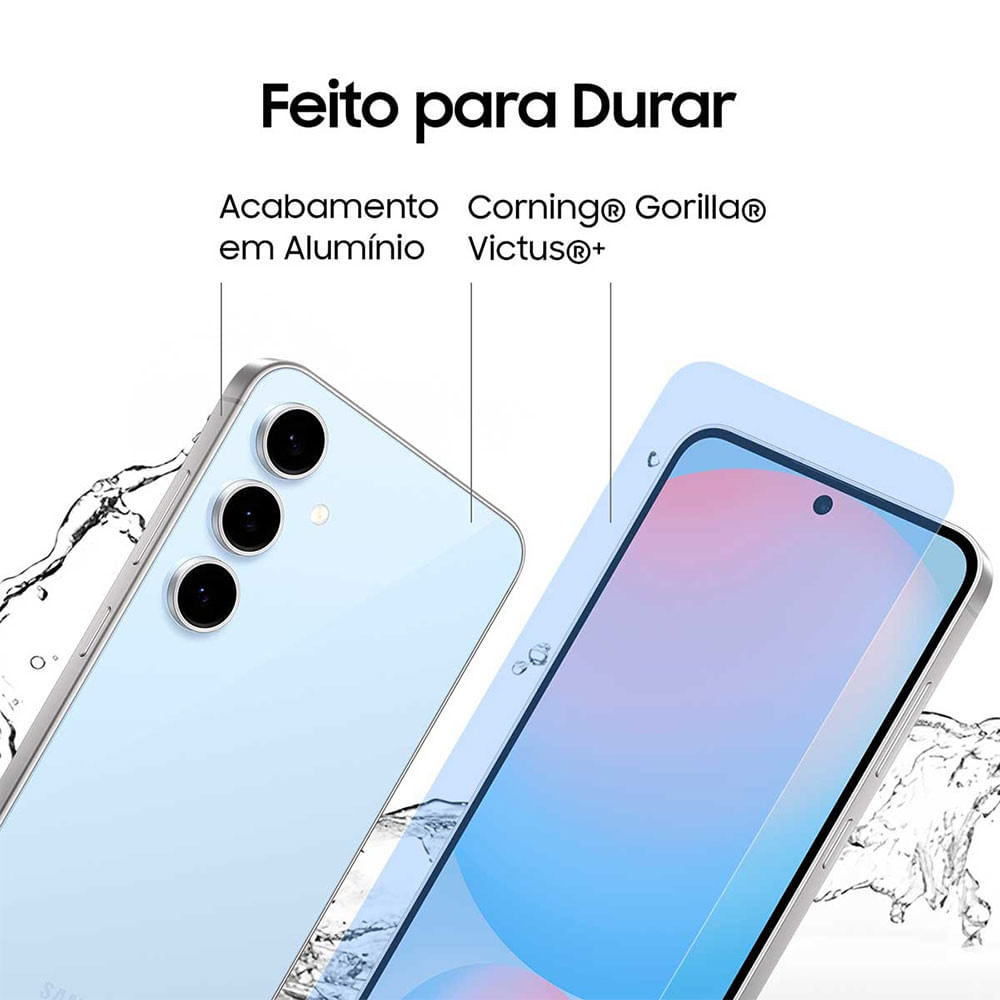 Miniatura Smartphone Samsung Galaxy S24 FE 256GB 8GB RAM 5G Cinza Tela 6,7 Polegadas Cinza - Bivolt