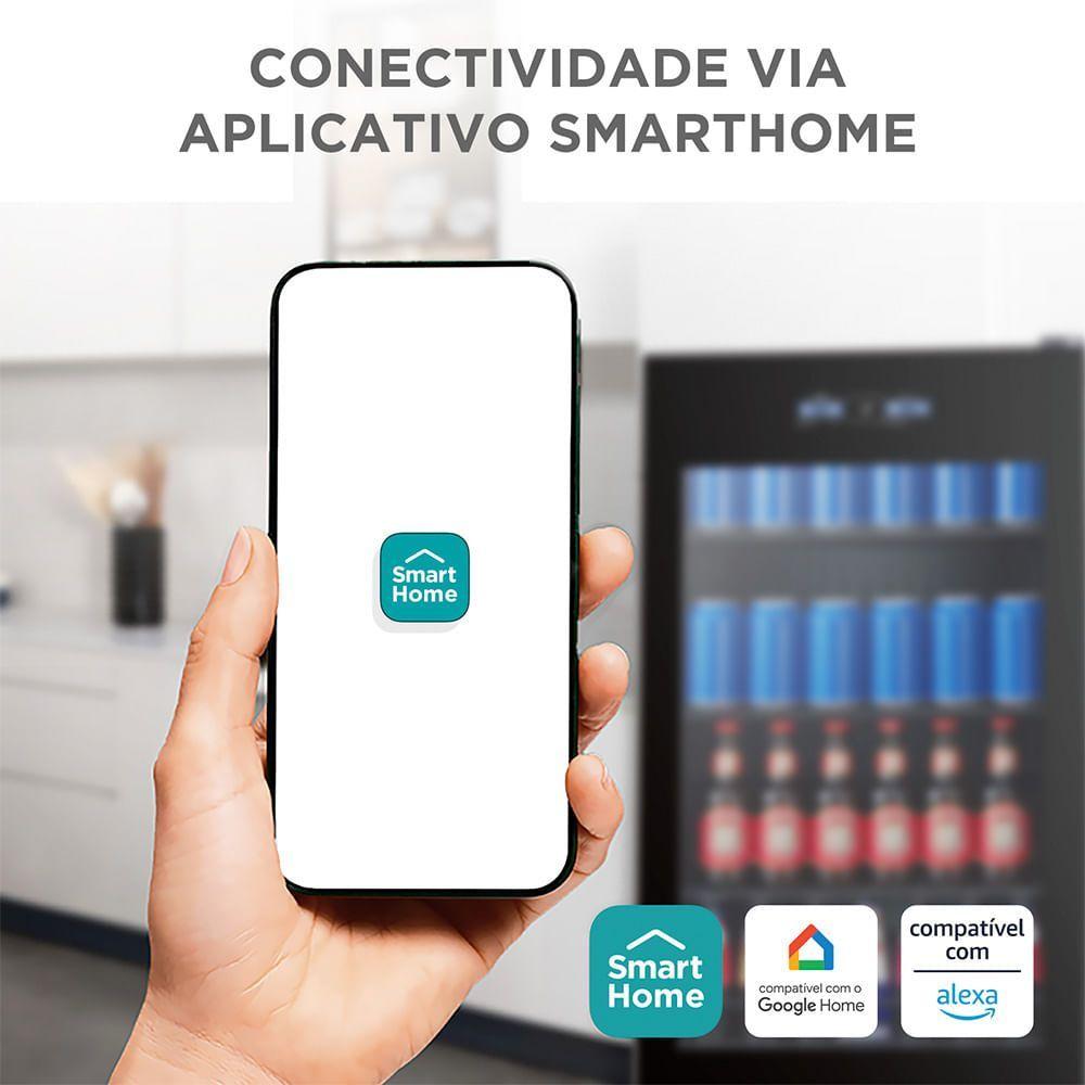 Cervejeira Frost Free 82L Smart 3 Em 1 Inverter Bivolt Midea MDRX150FGGGL03 - Bivolt