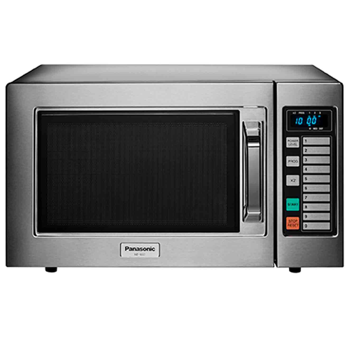 Miniatura Micro-ondas Panasonic Profissional com 22 Litros de Capacidade Inox - NE-1037RYK 220
