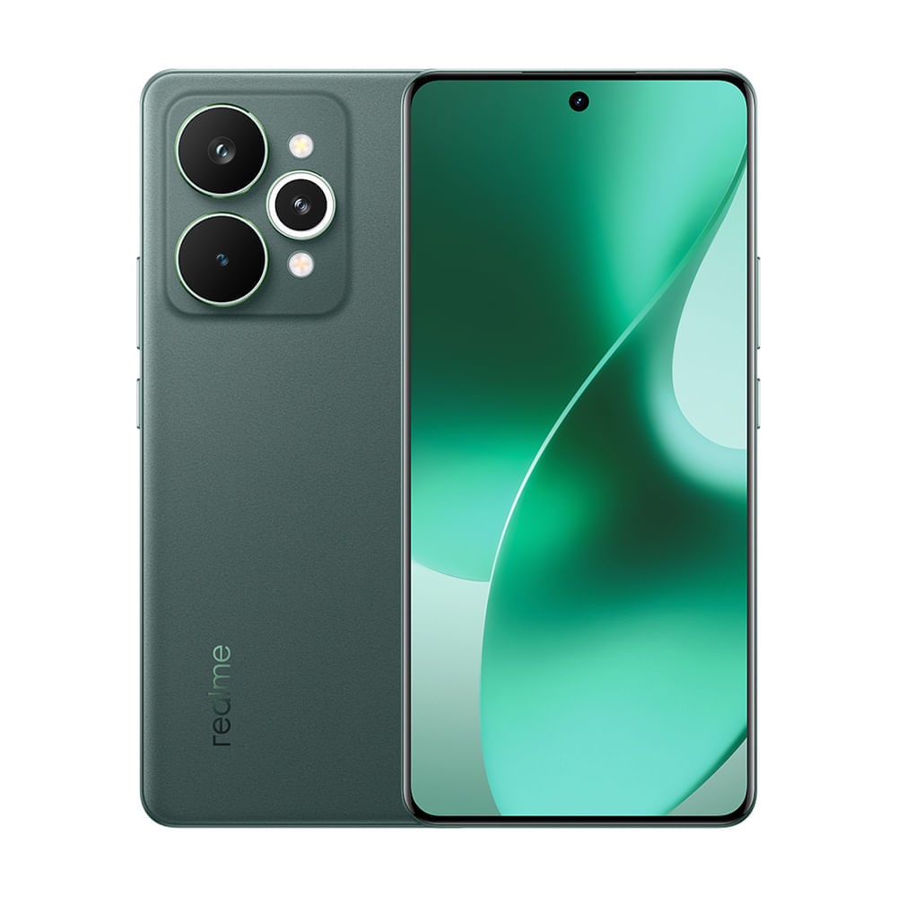 Miniatura Celular Realme 15 Pro Velvet Green, Tela de 6,8", 5G, 512GB e Câmera de 50MP - RMX5101 Bivolt