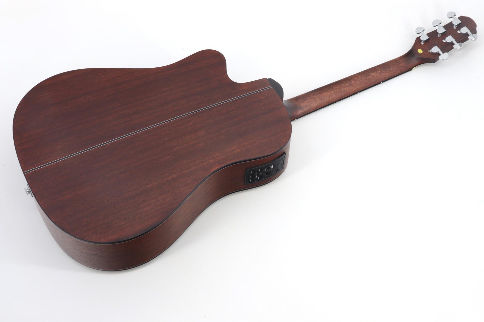 Miniatura Violao Eletrico Strinberg Folk Sd200 Sms Smoked Satin + Capa