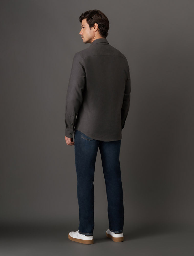 Miniatura Calça Jeans Masculina Slim Premium Wash Calvin Klein Jeans - Marinho Calça Jeans Masculina Slim Premium Wash Calvin Klein Jeans Marinho 38
