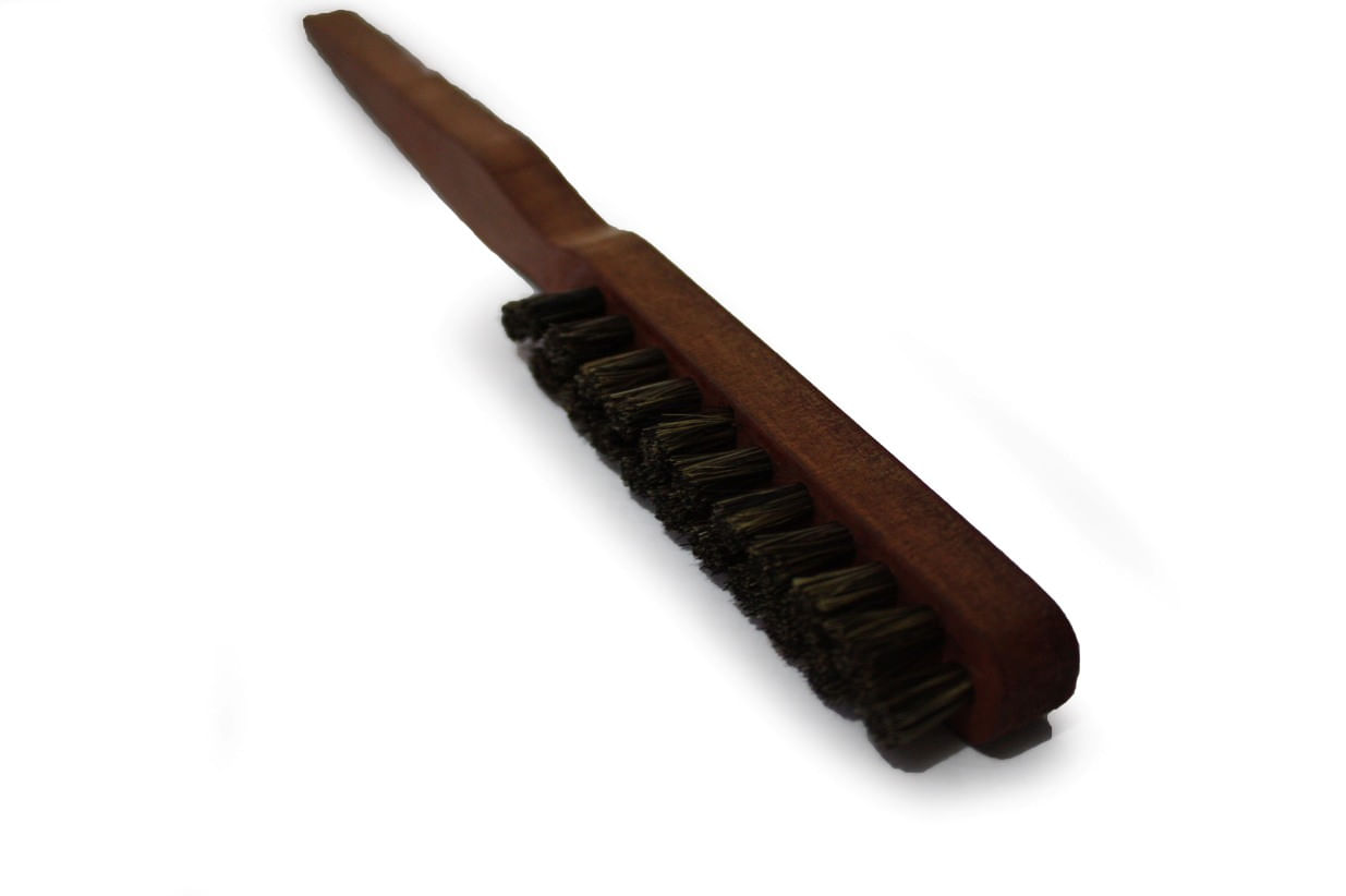 Miniatura Escova Para Barbeiros - Barbearia - Barba - Cabelo - Bigode