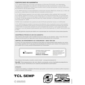 Smart TV 43” TCL 43S5K QLED Full HD Google TV Wi-Fi