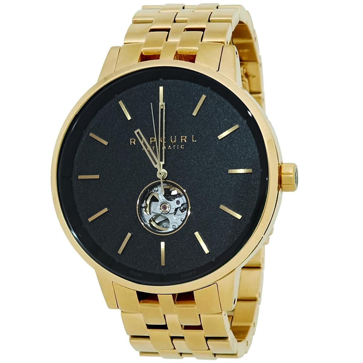 Miniatura Relógio Rip Curl Detroit Automatic Sss Gold