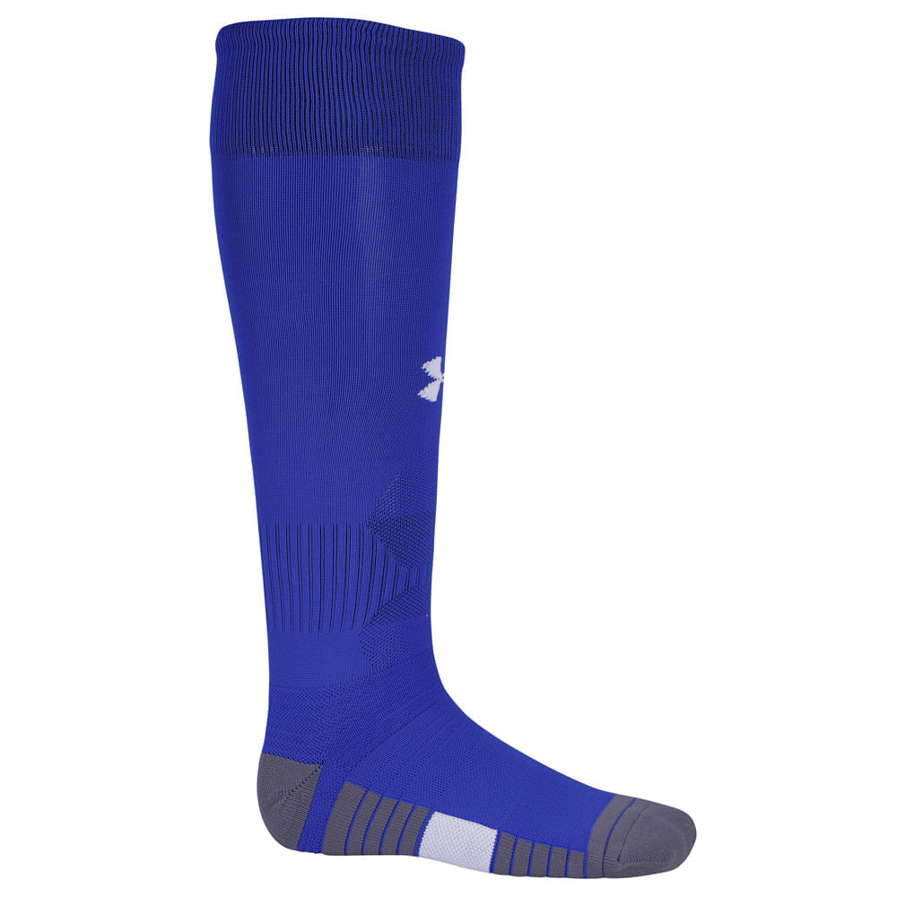 Miniatura Meia de Futebol Masculina Under Armour Accelerate OTC Preto - 38-40