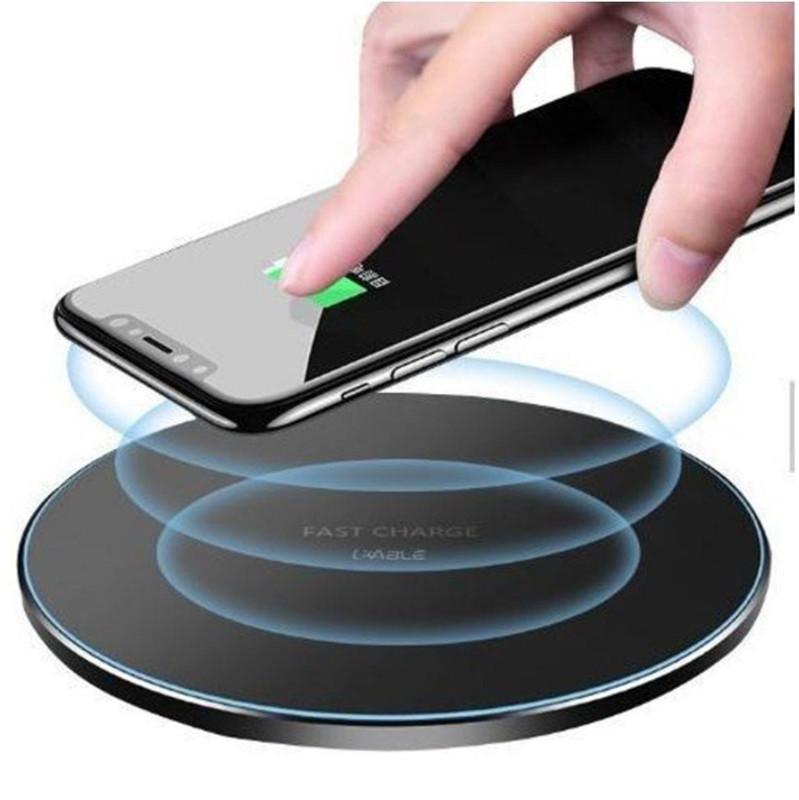 Miniatura Carregador Sem Fio Wireless Qi Fast Pratico E Bom
