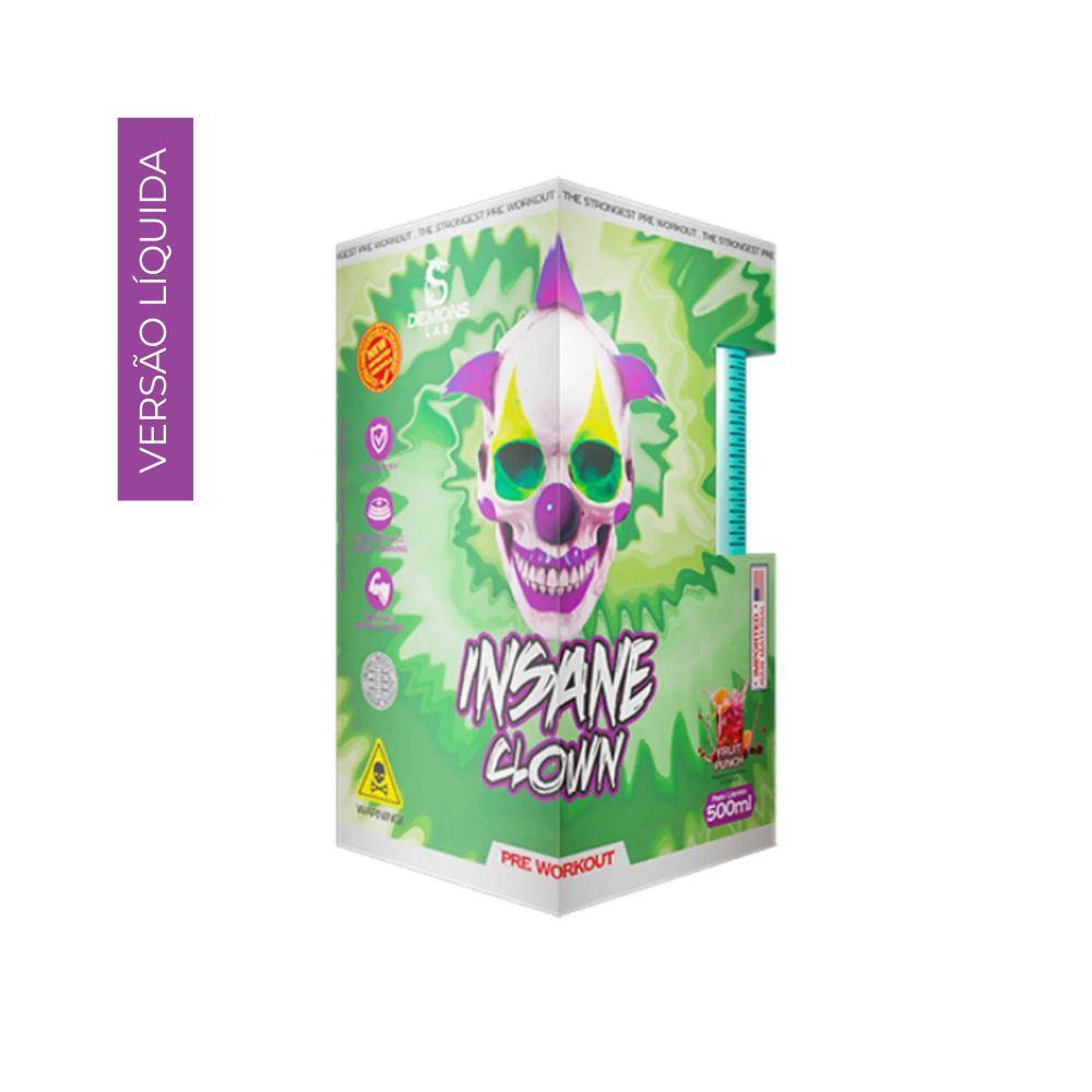Miniatura Pre Treino Liquido Insane Clown Fruit Punch 500Ml Demons Lab