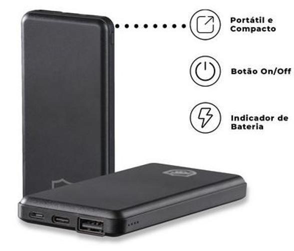 Miniatura Carregador Portatil Powerfit 5.000 Mah - Gorila Shield