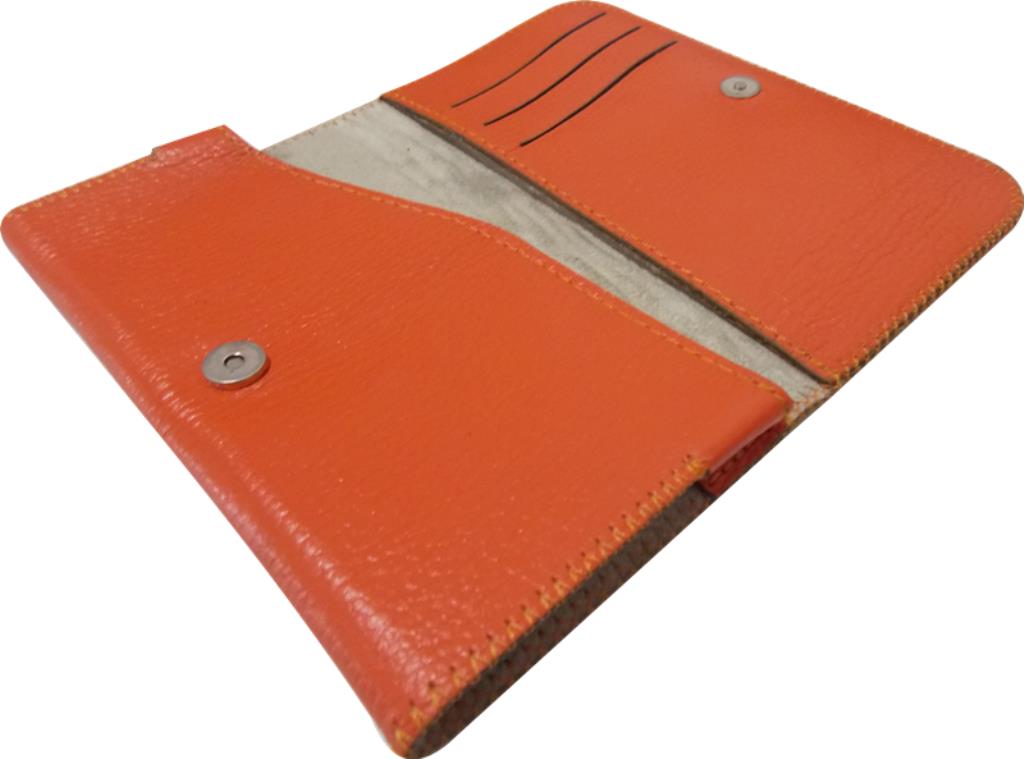 Miniatura Capa de Couro Para Iphone X- Cor Laranja