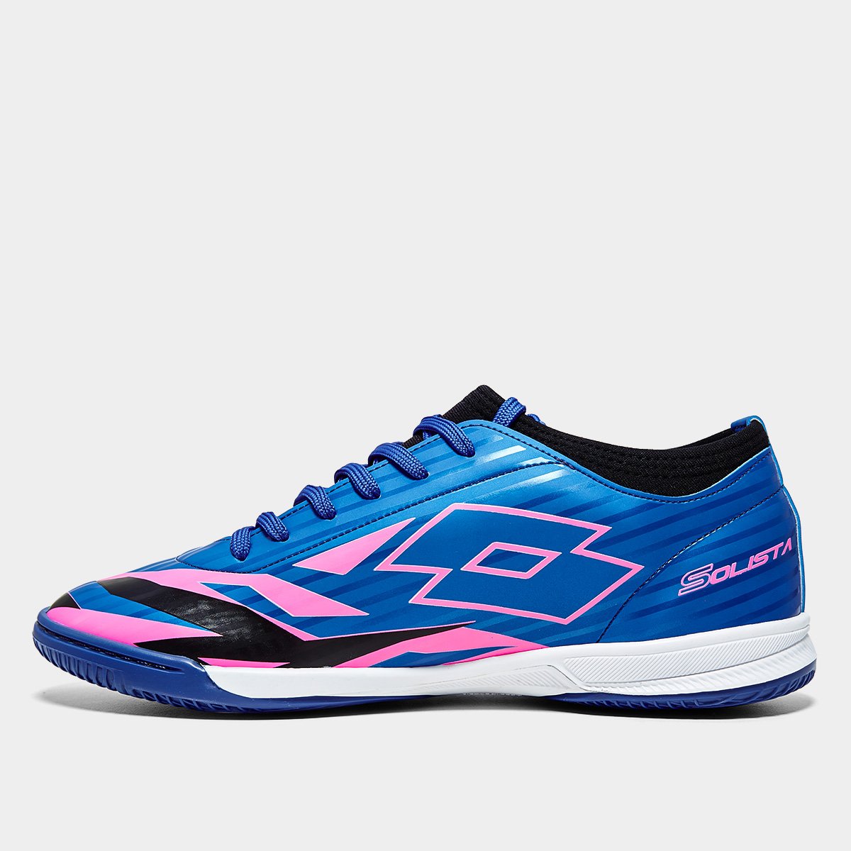 Chuteira Futsal Lotto Solista Unissex Rosa+Azul - 41