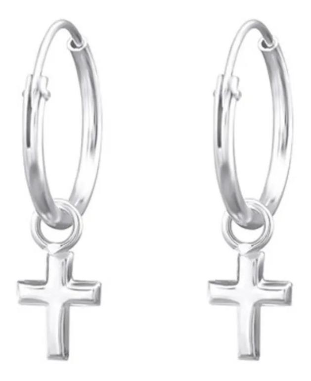 Miniatura Brinco De Prata 925 Masculino Argola Pingente A Escolha