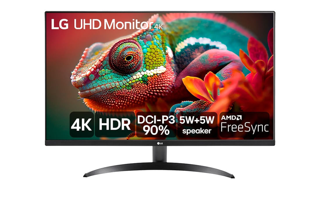 Miniatura Monitor LG Ultra UHD 32'' 4K, HDMI, HDR10, AMD Free Sync, MaxxAudio, Dynamic Action Sync, Black Stabilizer - 32UR500-B