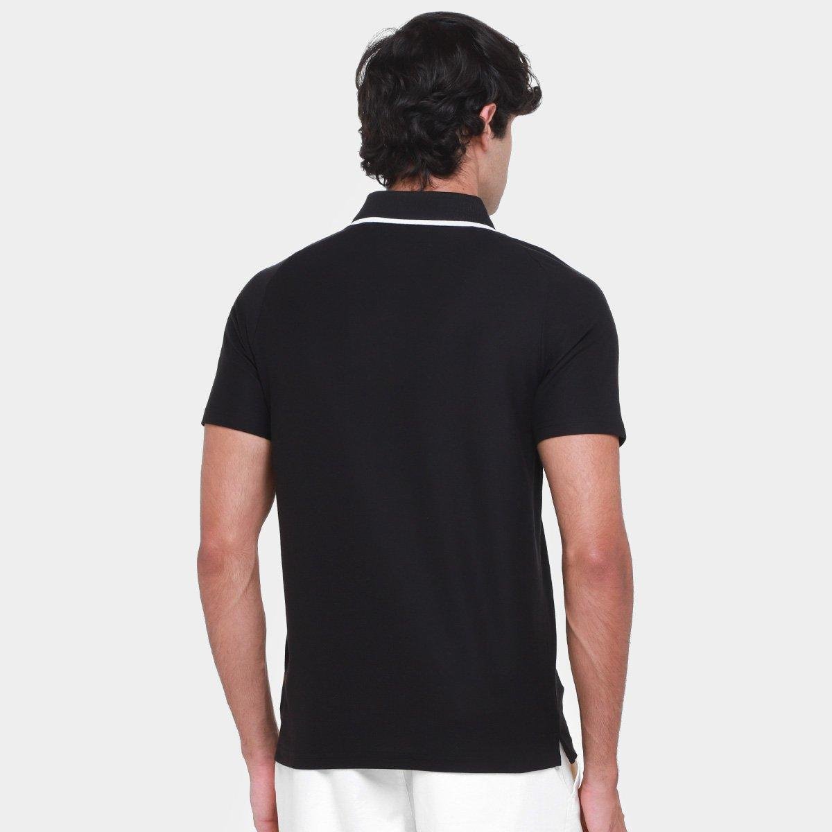 Miniatura Camisa Polo Puma BMW MMS Masculina Preto - G