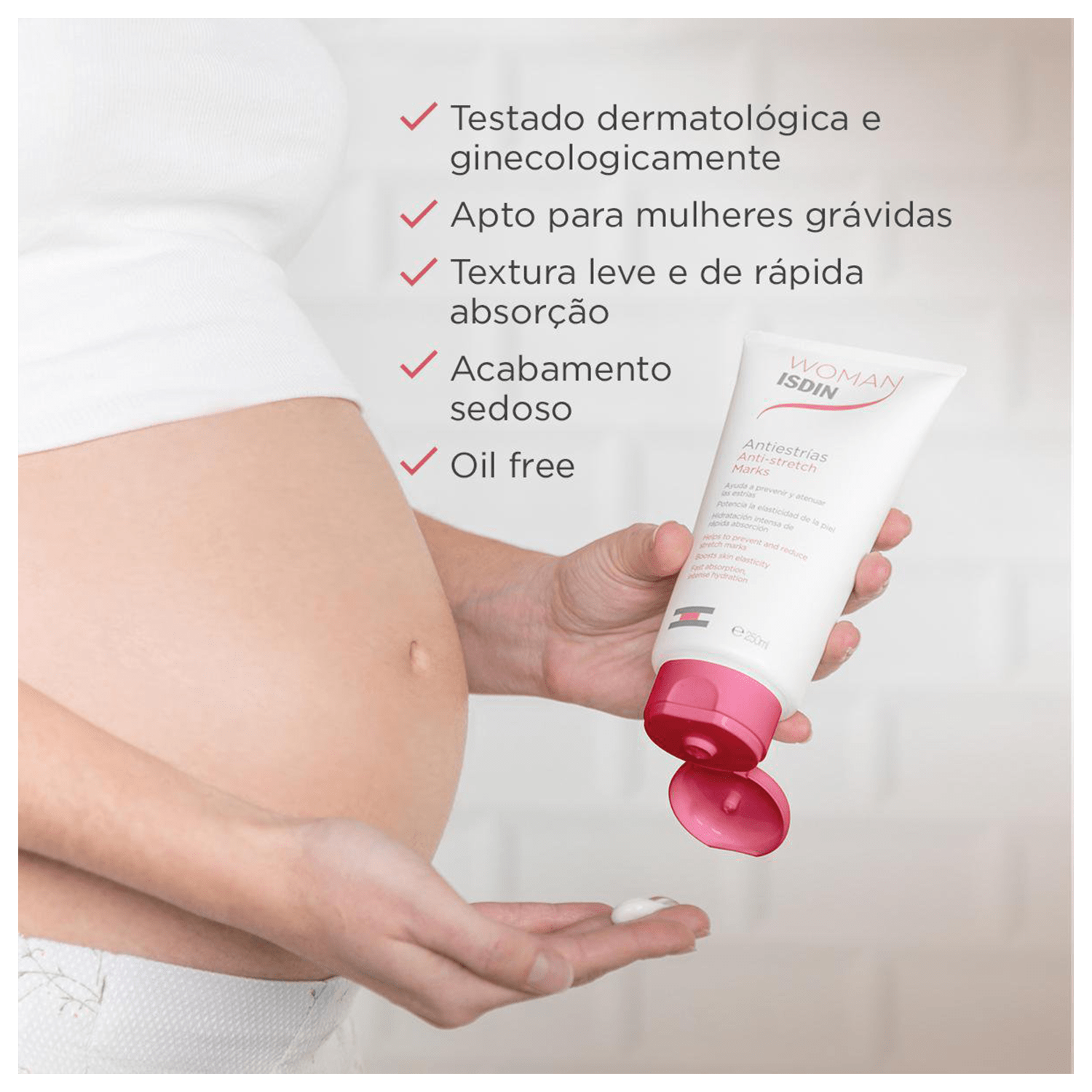 ISDIN Woman Velastisa - Creme para Estrias 250ml