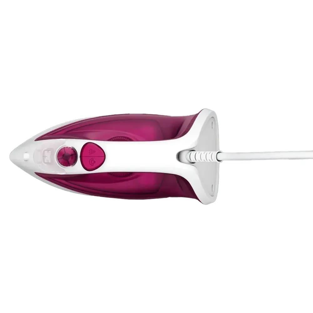 Miniatura Ferro Arno A Vapor Essentialgliss - Fmq - 1830009065 Branco/rosa 220 Volts