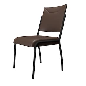 Miniatura Mesa de Jantar Retangular Fabone Alexa com Tampo de Vidro e 6 Cadeiras Dora - Preto Fosco Fosco/Café