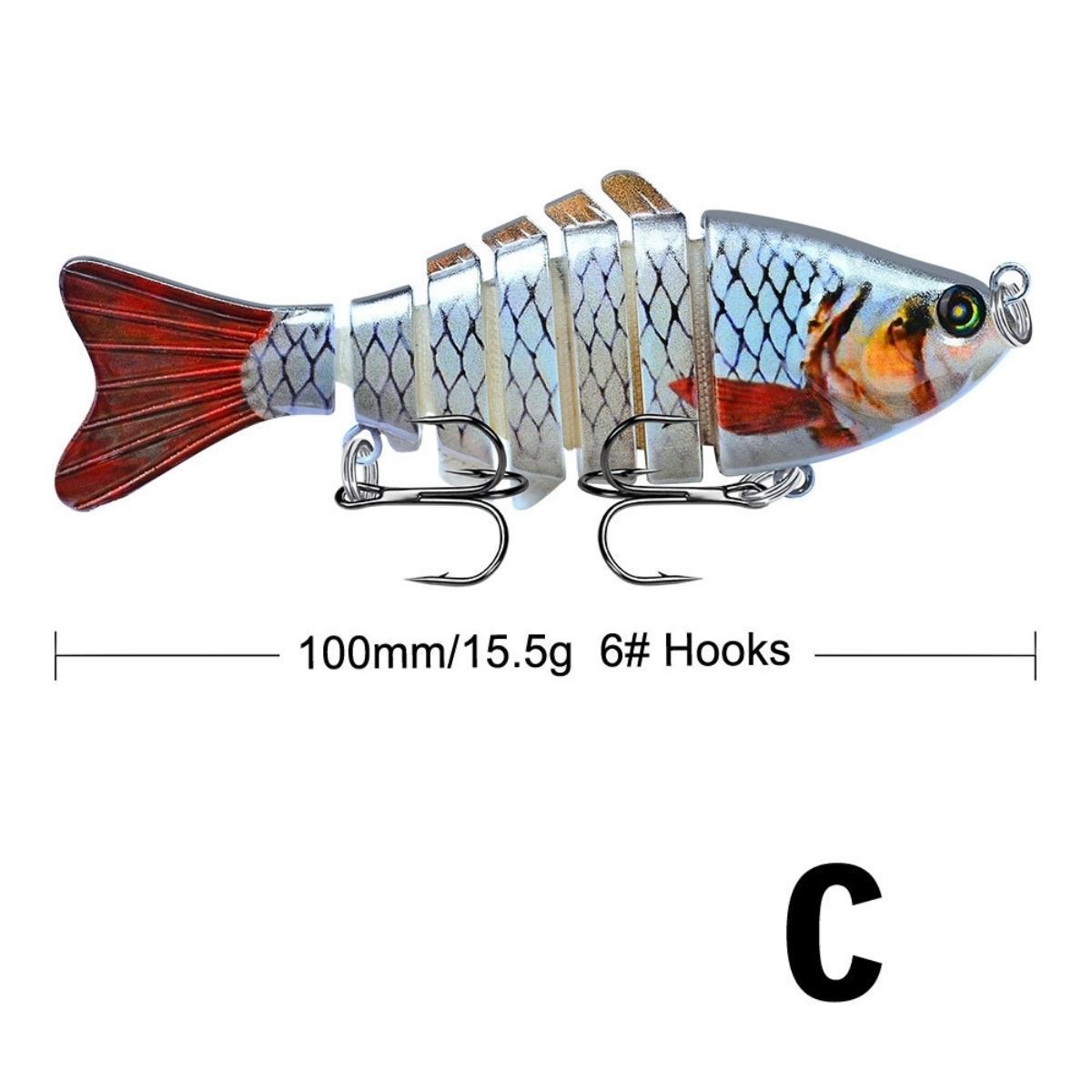 Miniatura 05 Isca Artificial Lambari Para Tucunaré Dourado Traira 10Cm