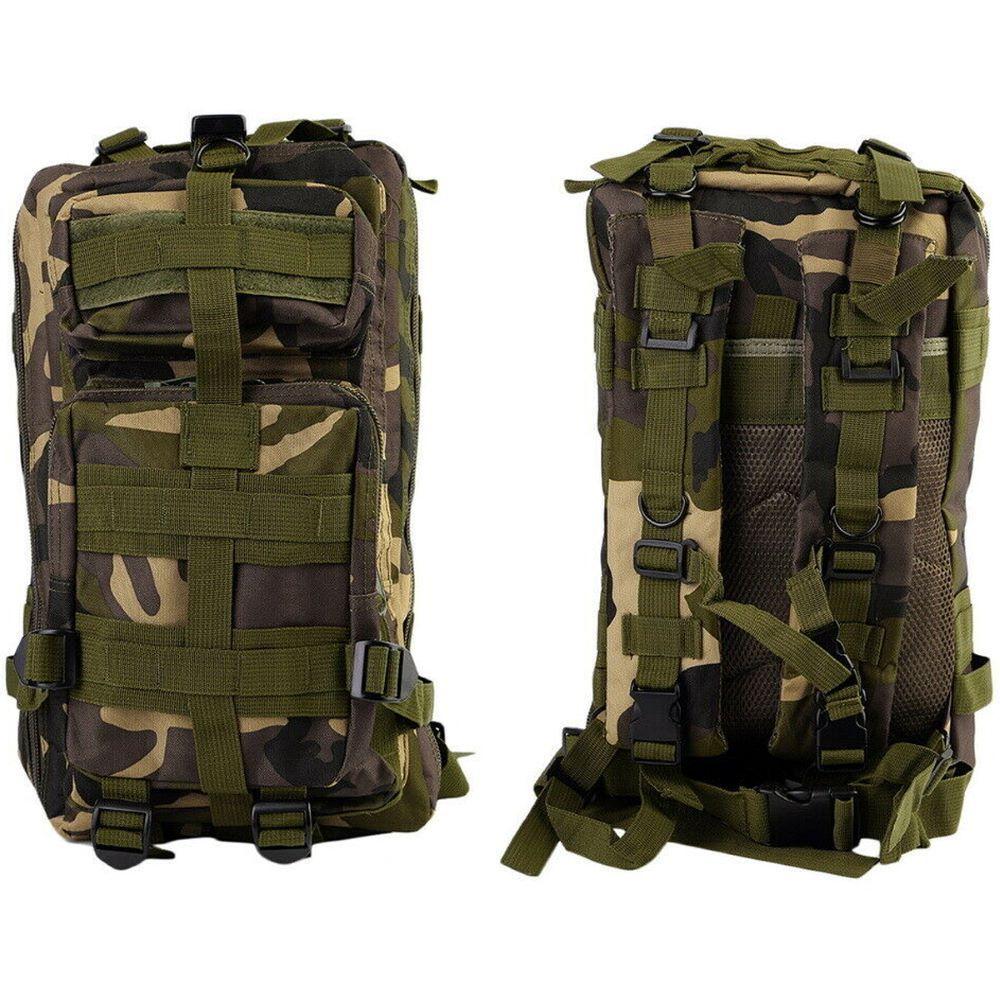 Miniatura Mochila Multiuso Militar Tática 30 Litros Verde