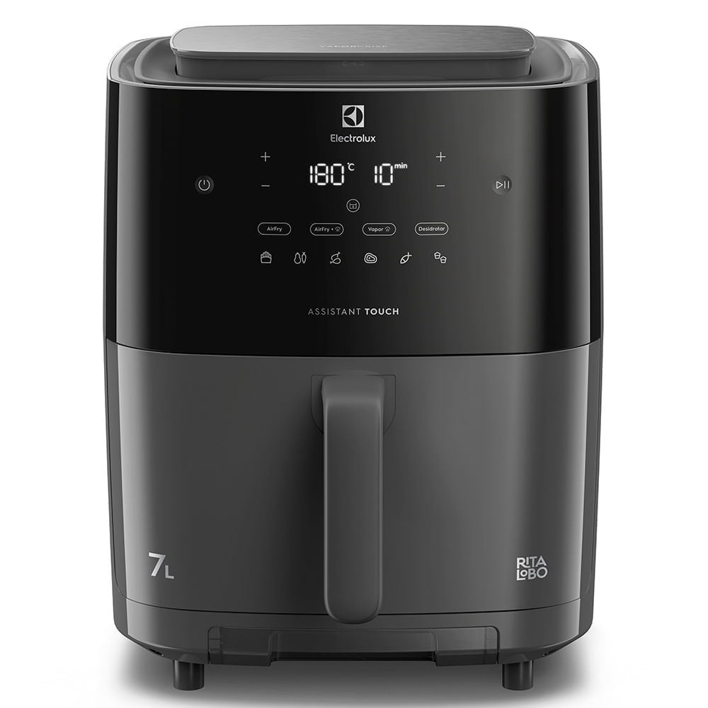 Miniatura Air Fryer Electrolux por Rita Lobo 7L Experience Cinza - EAF180 220