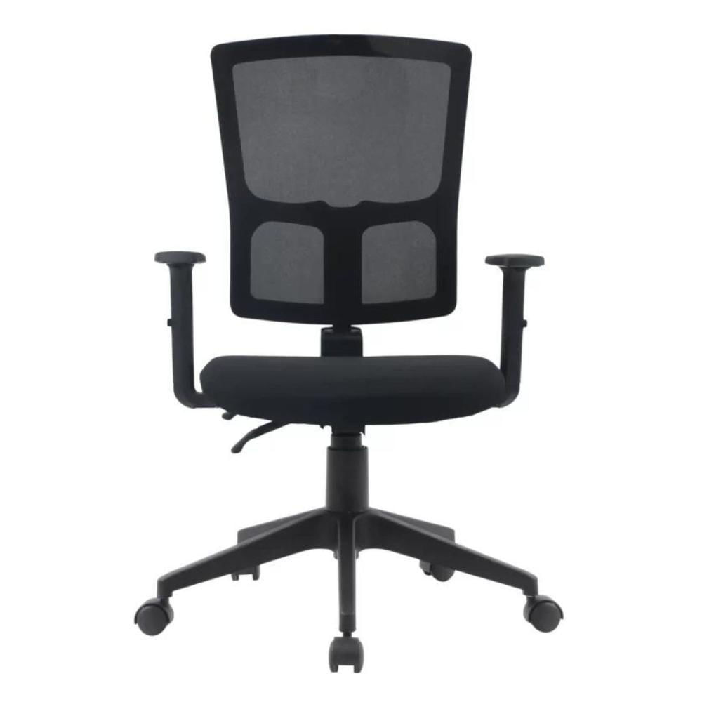 Miniatura Cadeira Giratória Nr-17 Londres Diretor Fratini Revestida Em Polipropileno Preto Base Rodizio Nylon