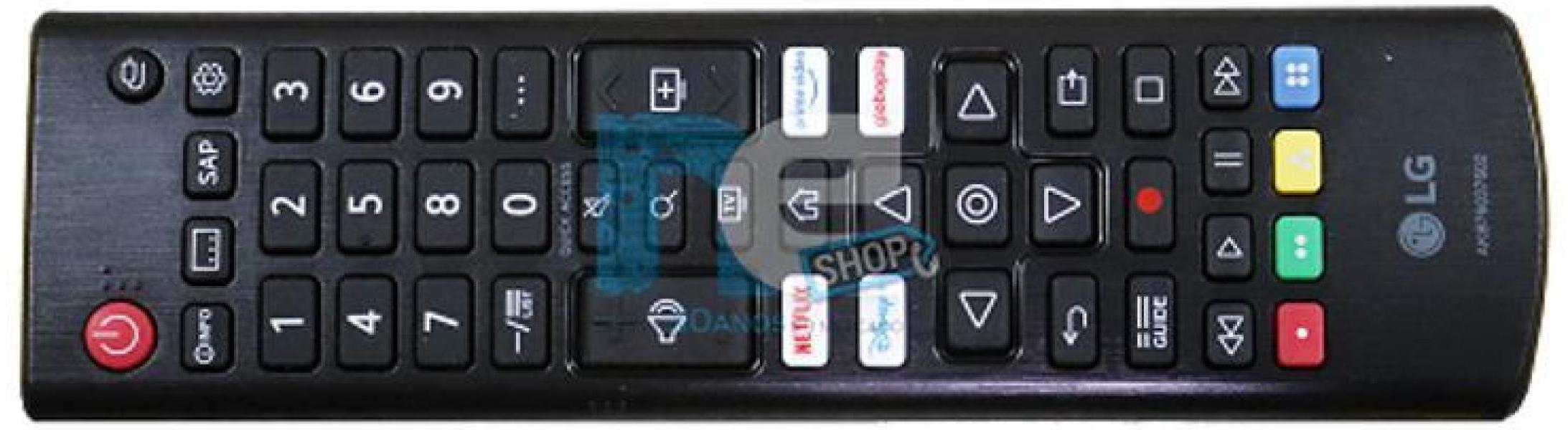 Miniatura Controle Remoto Lg Akb76037602 Akb75375604 Akb75455401 Origi