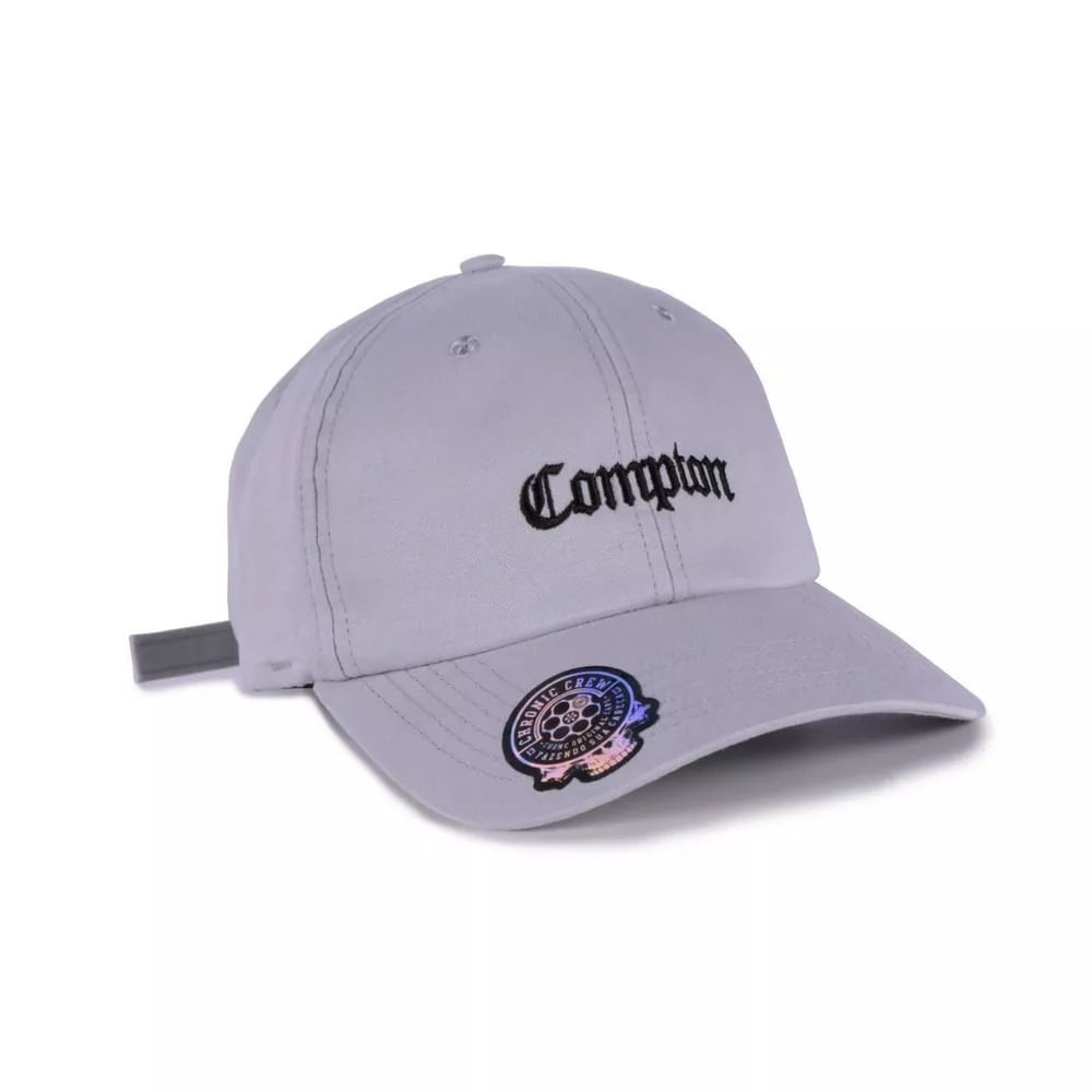 Miniatura Boné Chronic  Aba Curva  Cinza  Compton