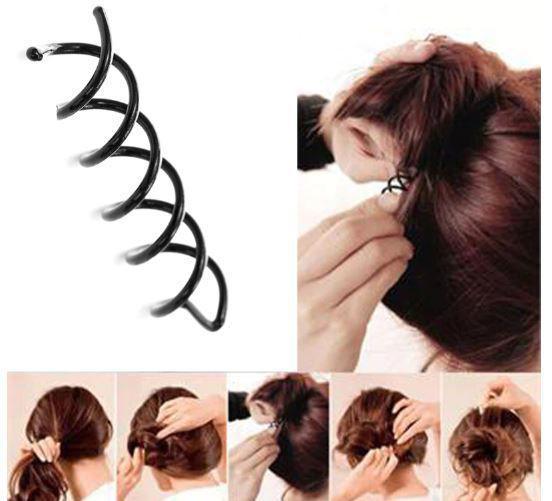 Prendedor De Coque Em Espiral Hair Pin ( Unidade)