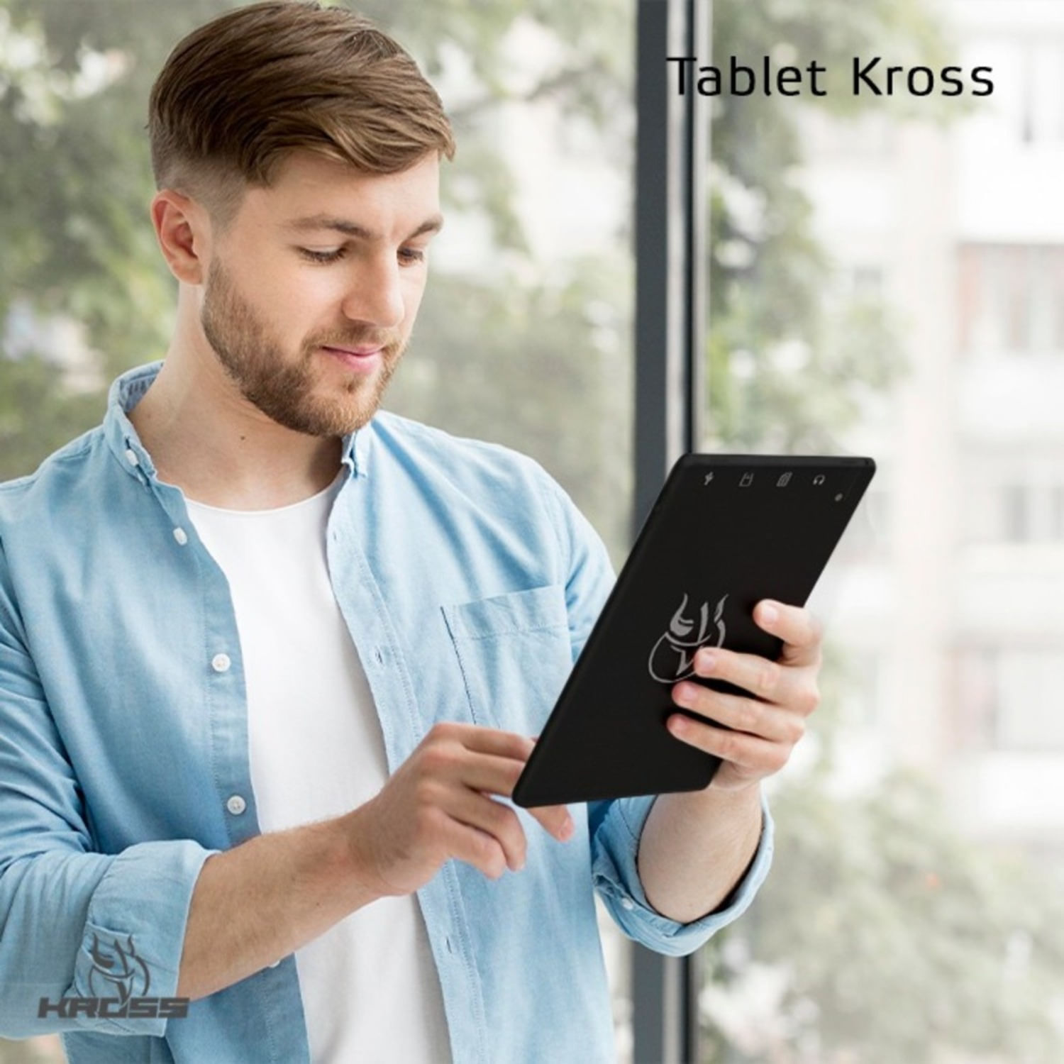 Tablet Kross 32GB 4G Tela 8" KETB816OF Preto