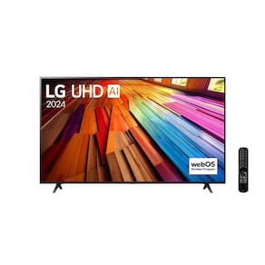 Miniatura Smart TV 65" Ultra HD 4K LG 65UT8050PSA com A5 Ger7 AI, Alexa/Chromecast Integrado, Wi-Fi, Bluetooth e HDMI + Home Theater Soundbar LG S60TR - 440W RM