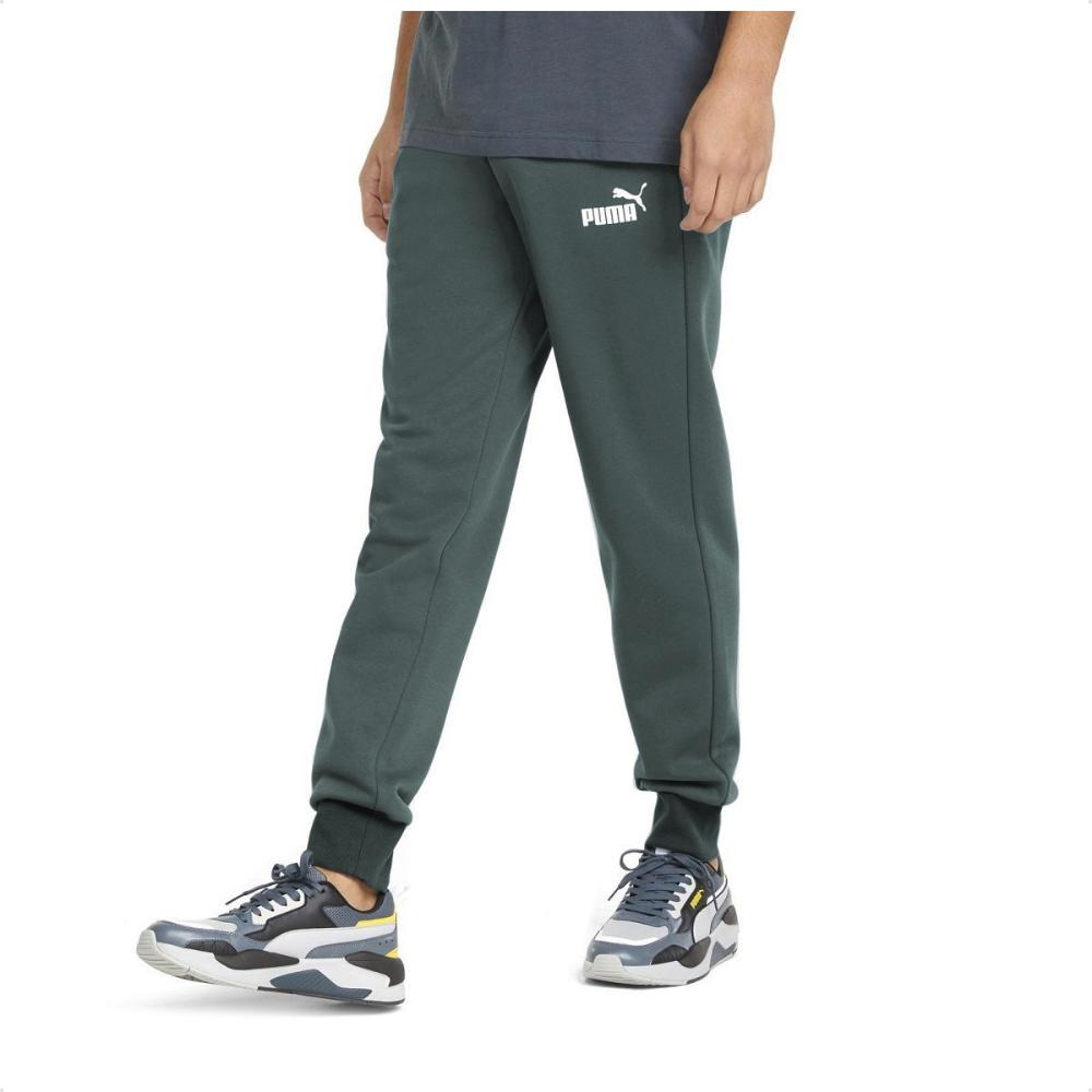 Miniatura Calça Puma Logo Ess Pants Masculina Cinza - 2GG
