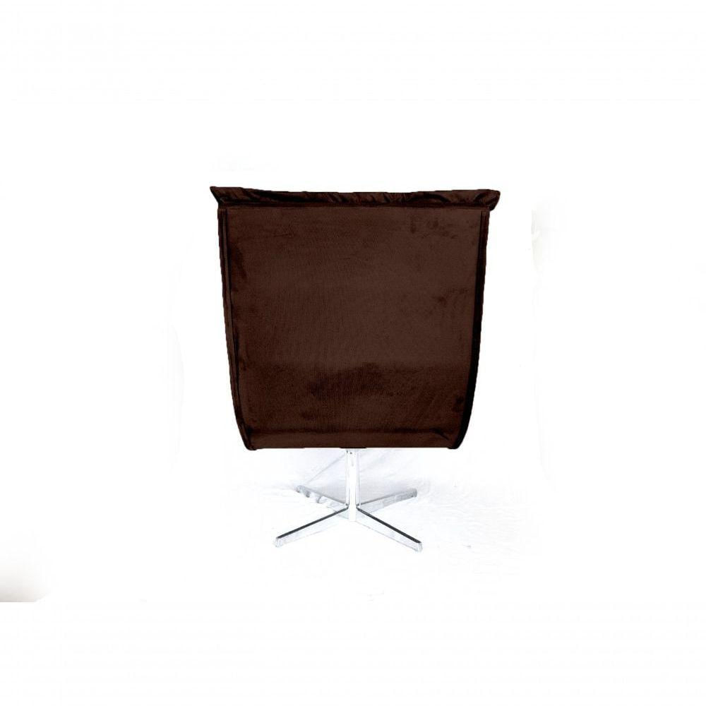 Miniatura Poltrona Nilla Chaise Tecido Liso