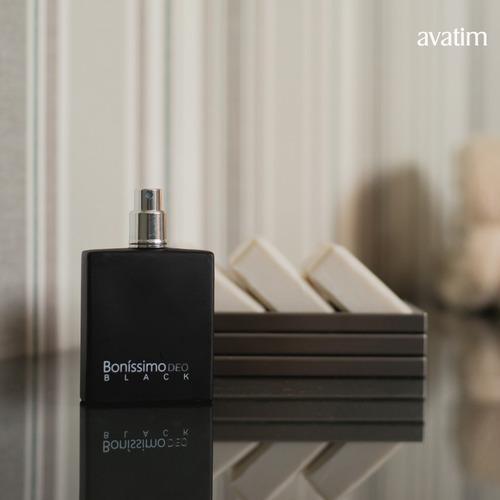 Perfume Bonissimo Black Deo Colônia Avatim 100Ml
