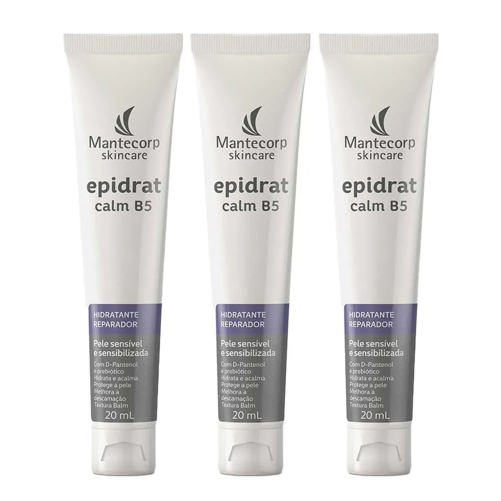Miniatura Mantecorp Skincare Epidrat Calm B5 Kit com 3 unidades de 20ml Kit