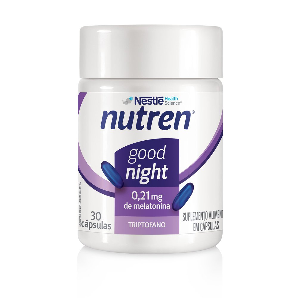 Miniatura Suplemento Alimentar Nutren Melatonina Good Night 30 Cápsulas