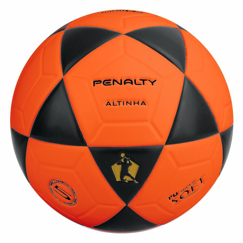 Miniatura Bola Futevolei Altinha Penalty Oficial Futebol Laranja