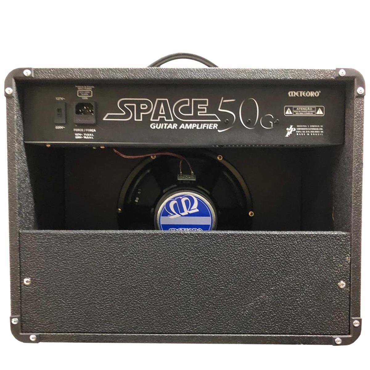 Miniatura Amplificador De Guitarra Meteoro Space 50W Rms