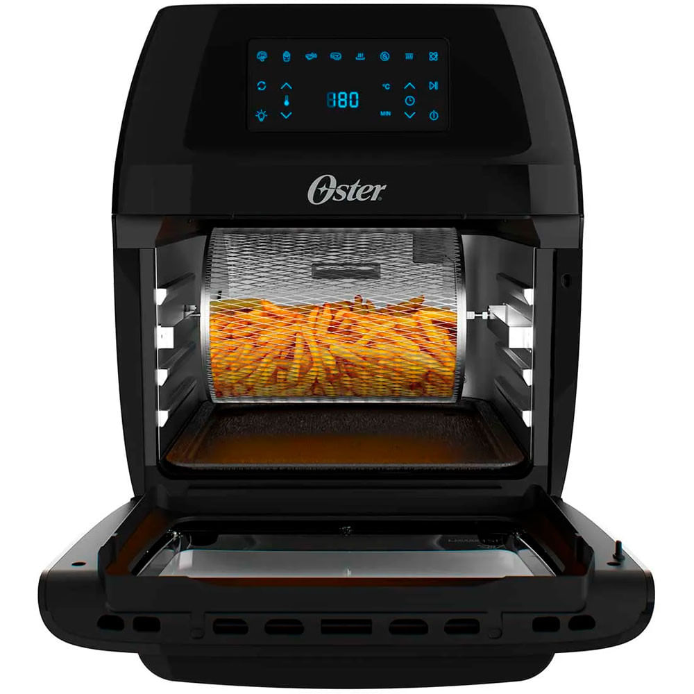 Fritadeira Oster Oven Fryer 3 em 1 12L OFRT780 Preto - 110V